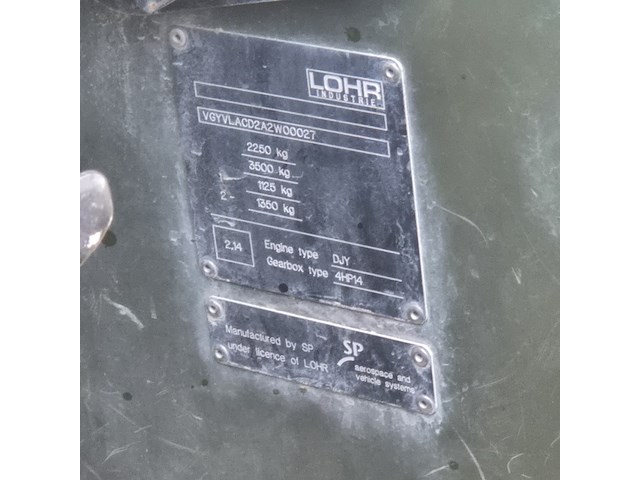 Voertuig , lohr, lsv, 1998 - afbeelding 15 van  23