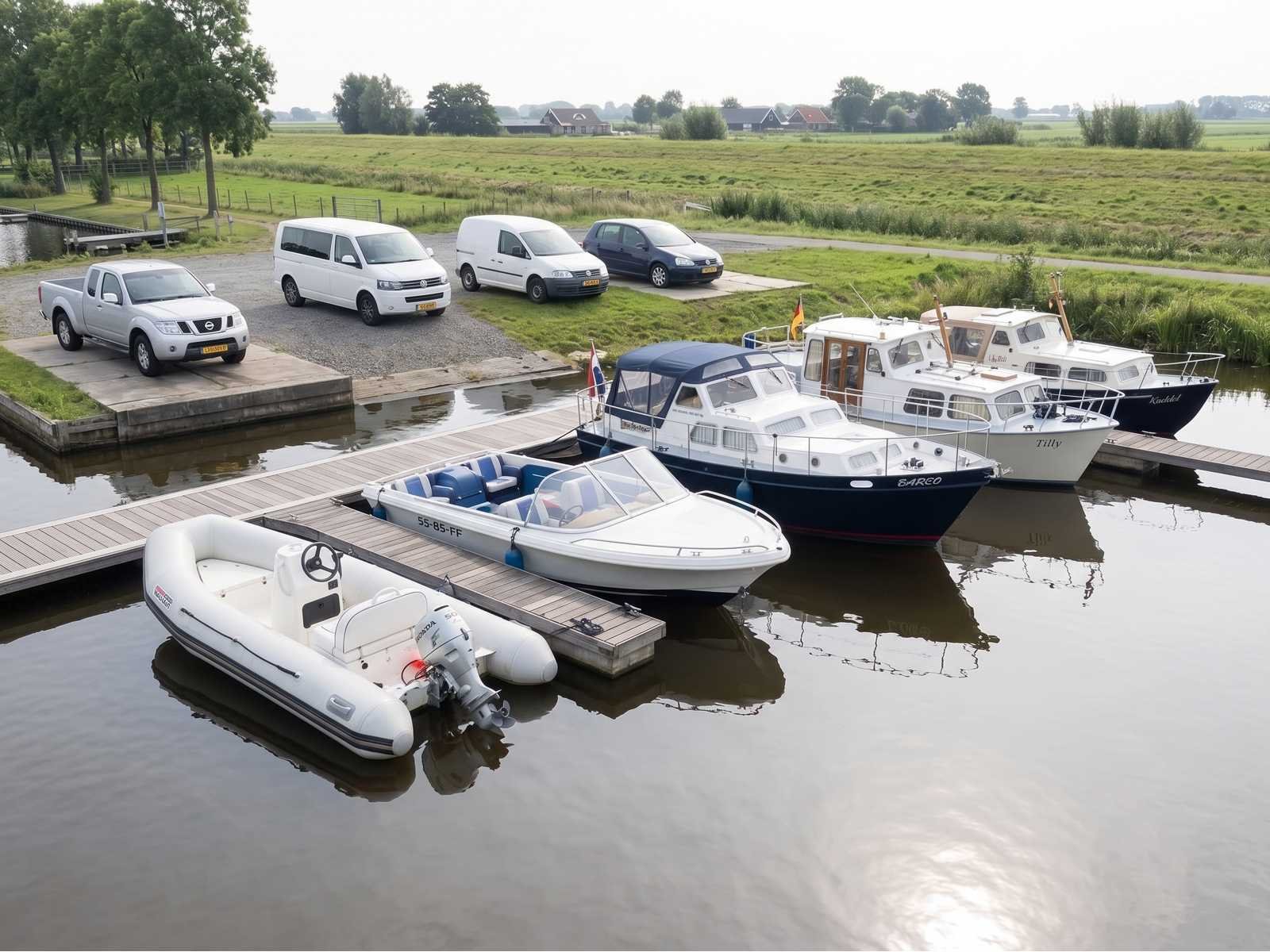 Voertuigen, boten, tuin- en parkmachines, containers, shelters, en restpartijen