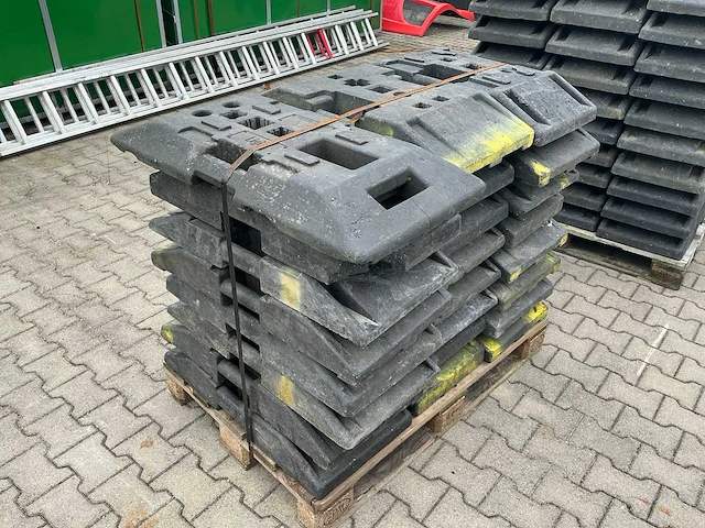 Voet voor baakschild / afzethek (24x) - afbeelding 3 van  5