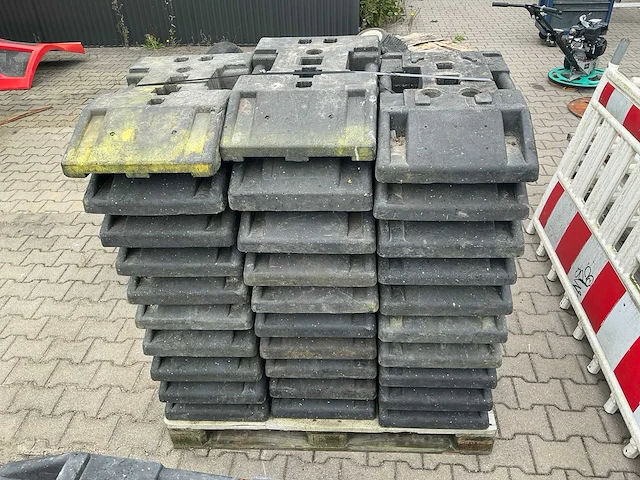 Voet voor baakschild / afzethek (30x) - afbeelding 1 van  4