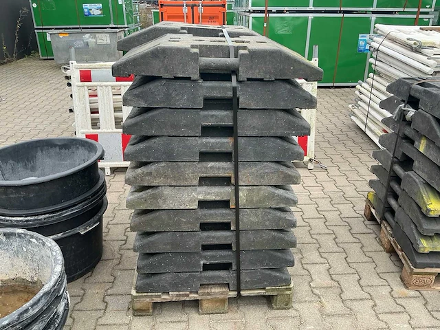 Voet voor baakschild / afzethek (30x) - afbeelding 3 van  4