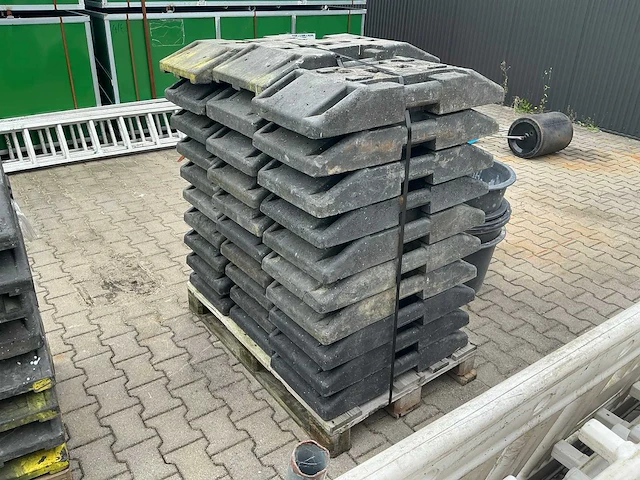 Voet voor baakschild / afzethek (30x) - afbeelding 4 van  4