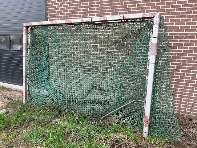 Voetbal goal (2x) - afbeelding 1 van  4