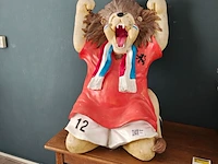 Voetbal leeuw