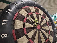 Voetbaldart opblaasbaar inclusief 2 ballen - afbeelding 11 van  11