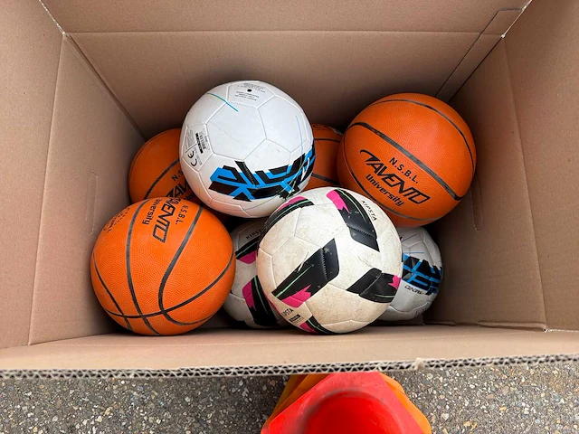 Voetballen/basketballen - afbeelding 1 van  4