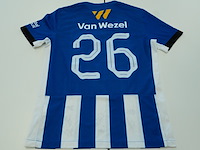 Voetbalshirt - quick boys nike, blauw/wit, gesigneerd, l - afbeelding 2 van  2