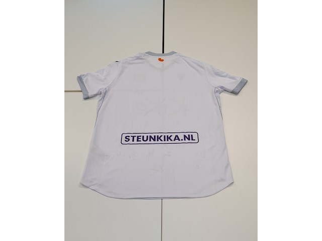 Voetbalshirt - sc heerenveen macron, wit, gesigneerd, l - afbeelding 2 van  2
