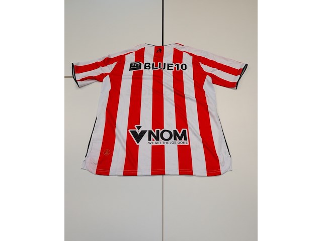 Voetbalshirt - sparta rotterdam robey, rood/wit, gesigneerd, l - afbeelding 2 van  2