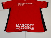 Voetbalshirt almere city craft, rood, gesigneerd, l - afbeelding 2 van  2