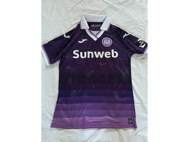 Voetbalshirt anderlecht, joma, paars, l - afbeelding 1 van  2