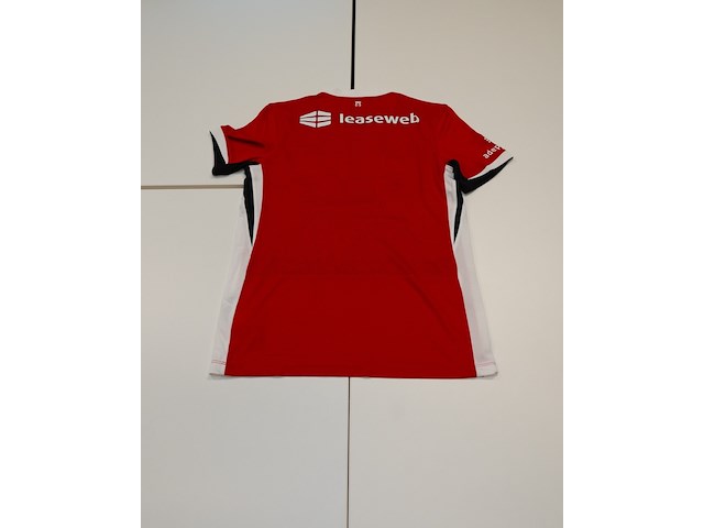 Voetbalshirt az alkmaar nike, rood, gesigneerd, l - afbeelding 2 van  2