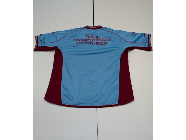 Voetbalshirt az alkmaar umbro, blauw, gesigneerd, m - afbeelding 2 van  2