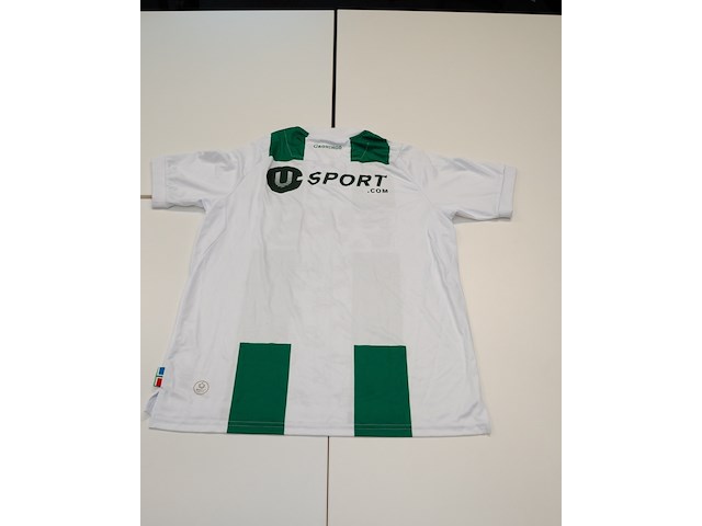 Voetbalshirt fc groningen robey, groen/wit, gesigneerd, m - afbeelding 2 van  2