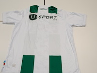 Voetbalshirt fc groningen robey, groen/wit, gesigneerd, m - afbeelding 2 van  2