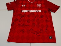 Voetbalshirt fc twente gastore, rood, gesigneerd, s - afbeelding 1 van  2