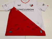 Voetbalshirt fc utrecht, castore, rood/wit, gesigneerd, l - afbeelding 1 van  2