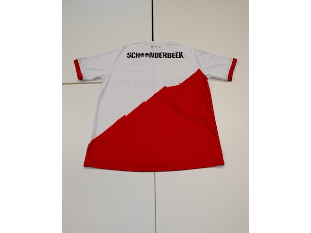 Voetbalshirt fc utrecht, castore, rood/wit, gesigneerd, m - afbeelding 2 van  2