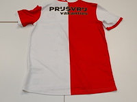 Voetbalshirt feyenoord castore, rood/wit, gesigneerd, l - afbeelding 2 van  3