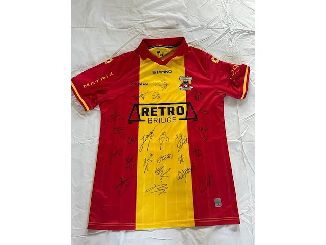 Voetbalshirt go ahead eagles, stanno, geel/rood, l - afbeelding 1 van  2