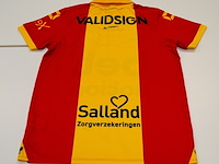 Voetbalshirt go head eagles stanno, rood/geel, gesigneerd, m - afbeelding 2 van  2