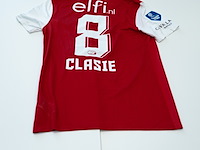 Voetbalshirt jordy clasie, nike, rood/wit, m - afbeelding 2 van  2