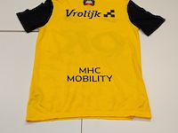 Voetbalshirt nac breda nike, geel/zwart, gesigneerd, m - afbeelding 2 van  2