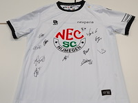 Voetbalshirt nec robey, wit, gesigneerd, m - afbeelding 1 van  2