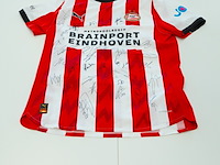 Voetbalshirt psv, puma, rood/wit, gesigneerd, m - afbeelding 1 van  2