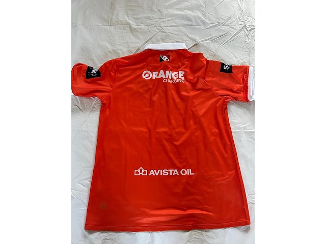 Voetbalshirt rbc, gesigneerd door selectie robey, oranje, gesigneerd, xxl - afbeelding 2 van  2