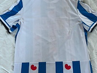 Voetbalshirt sc heerenveen, macron, wit/blauw, l - afbeelding 2 van  2