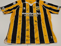 Voetbalshirt vitesse robey, geel/zwart, gesigneerd, xl - afbeelding 1 van  2