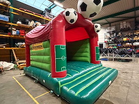 Voetbalspringkussen met overkapping - afbeelding 2 van  3