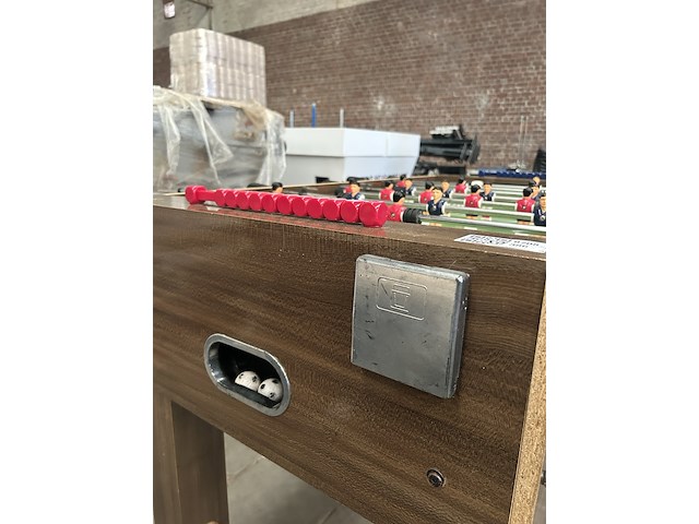 Voetbaltafel 66x136x88 top shot - afbeelding 4 van  5
