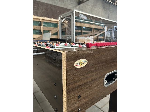 Voetbaltafel 66x136x88 top shot - afbeelding 5 van  5
