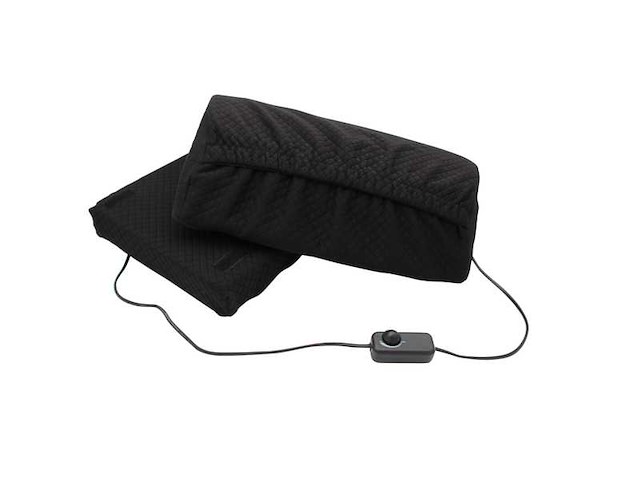 Voetensteun verwarmd zwart - vh ergonomisch voetkussen - infrared heating systems (10x) - afbeelding 4 van  7