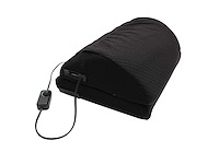 Voetensteun verwarmd zwart - vh ergonomisch voetkussen - infrared heating systems (10x) - afbeelding 2 van  4