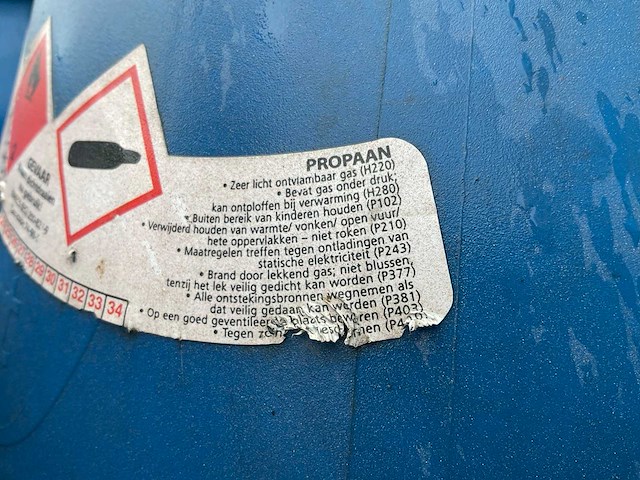 Voets propaan gasfles (32x) - afbeelding 7 van  7