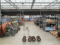 Voets verticale spuitboom, mobiel