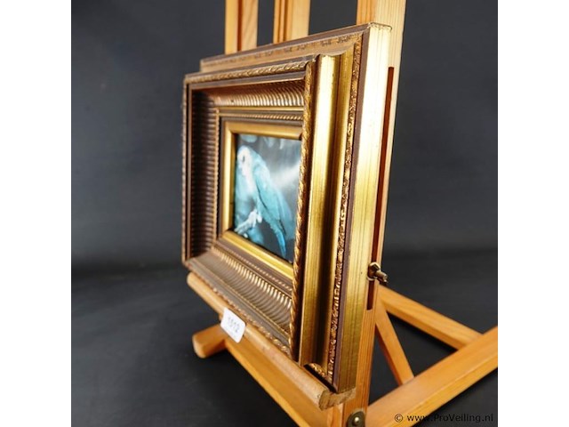 Vogel in klassieke lijst - afbeelding 4 van  5