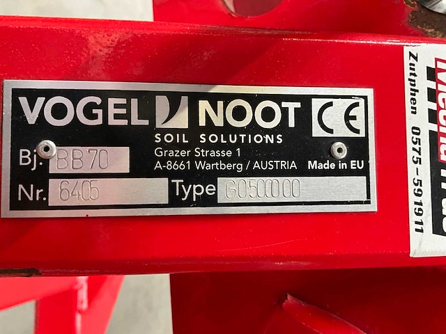 Vogel & noot terramix 300 vleugelschaar cultivator - afbeelding 7 van  14