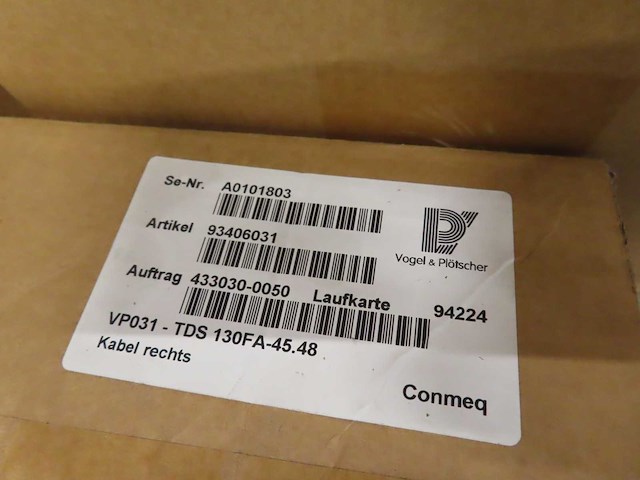 Vogel & plötscher - tds 130fa - aandrijfmotor (12x) - afbeelding 4 van  4