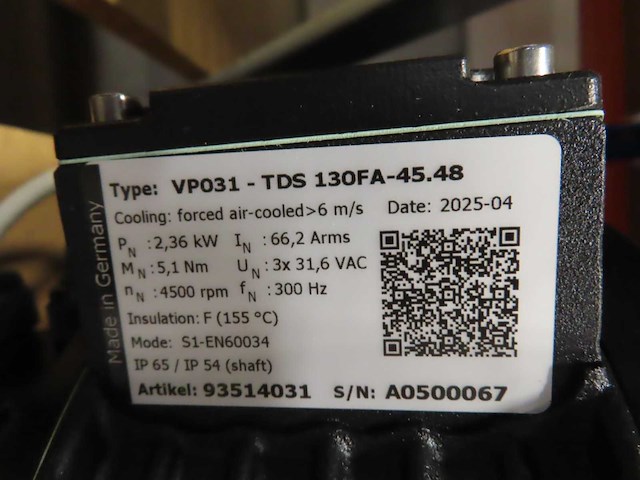 Vogel & plötscher - tds 130fa - aandrijfmotor (16x) - afbeelding 3 van  3