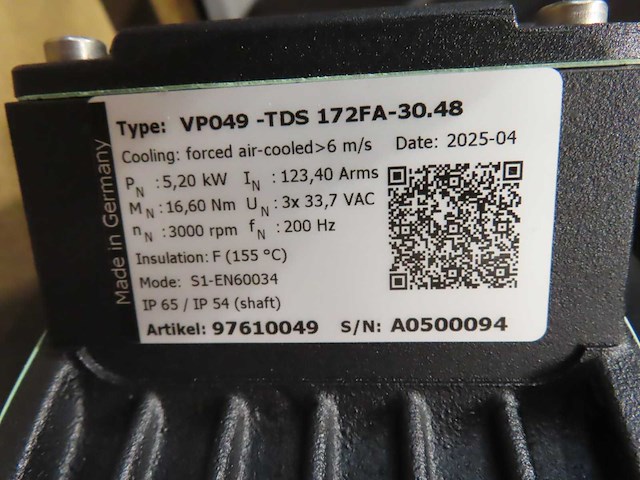 Vogel & plötscher - tds 172fa - aandrijfmotor met pomp (5x) - afbeelding 3 van  5