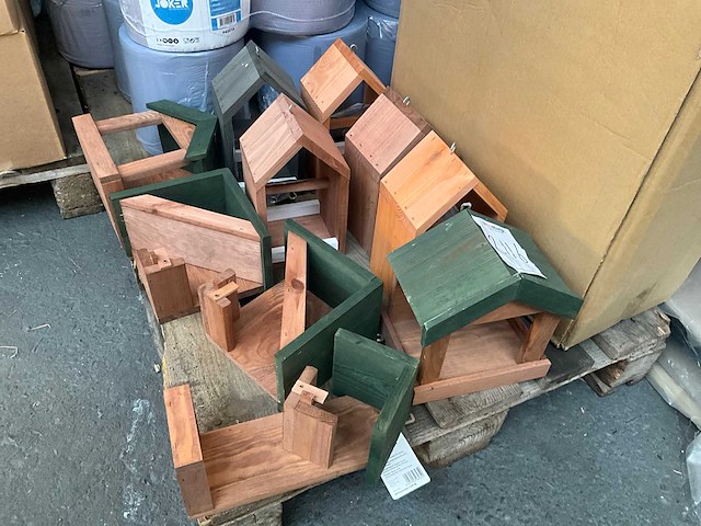 Vogelhuisjes (10x) - afbeelding 1 van  8