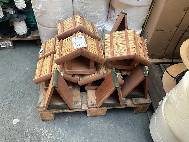 Vogelhuisjes (12x) - afbeelding 1 van  6