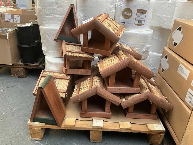 Vogelhuisjes (14x) - afbeelding 1 van  7