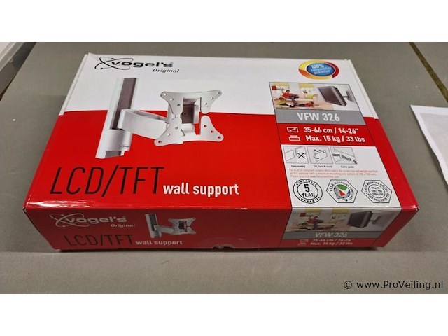 Vogel's tv-muurbeugel type vfw 326 - afbeelding 1 van  2