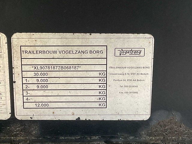 Vogelzang trailer - afbeelding 4 van  4