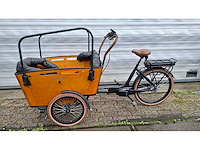 Vogue carry 3 elektrische bakfiets middenmotor - afbeelding 1 van  9